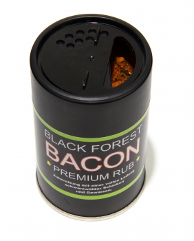 BLACK FOREST BACON Premium Rub 100g im Streuer